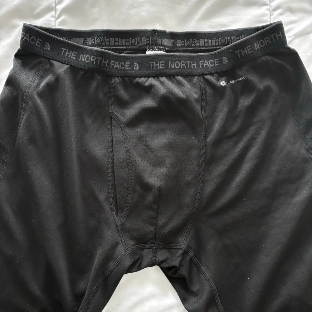 The North Face Black Performance Baselayer Flash Dry Activewear Outdoor Sz M